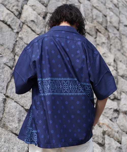 schott（ショット）の「【WEB LIMITED】Schott/ショット/ORIGINAL BANDANA SHIRT/オリジナル バンダナシャツ（シャツ/ブラウス・メンズ・ブラック/ネイビー・2XL/L/XL/M）」の15枚目の写真
