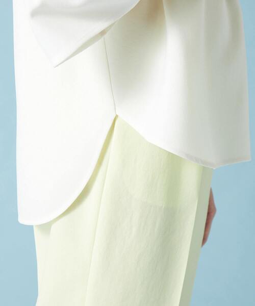 Tiara（ティアラ）の「ベルスリーブブラウス（シャツ/ブラウス・レディース・イエロー/ネイビー/ブルー/オフホワイト・FREE）」の15枚目の写真