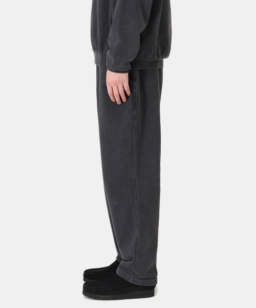 REMI RELIEF NAVY LABEL（レミレリーフネイビーレーベル）の「REMI RELIEF NAVY LABEL / レミレリーフ ネイビーレーベル：SP加工裏毛パンツ：RN24329219AK[STD]（スウェットパンツ・メンズ・ヘザーグレー/ブラック/サックスブルー系/オフホワイト・L/M/S）」の12枚目の写真