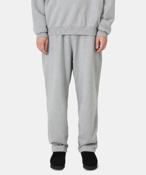REMI RELIEF NAVY LABEL（レミレリーフネイビーレーベル）の「REMI RELIEF NAVY LABEL / レミレリーフ ネイビーレーベル：SP加工裏毛パンツ：RN24329219AK[STD]（スウェットパンツ・メンズ・ヘザーグレー/ブラック/サックスブルー系/オフホワイト・L/M/S）」の20枚目の写真