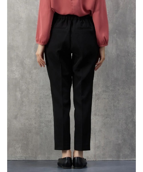 Perfect Suit FActory(パーフェクトスーツファクトリー)の「美単テーパードパンツ グリーン/ベージュ/ブラック/ネイビー(スラックス・レディース・ブラック/ライトグリーン/ネイビー/ベージュ・L/M/S/SS)」の9枚目の写真