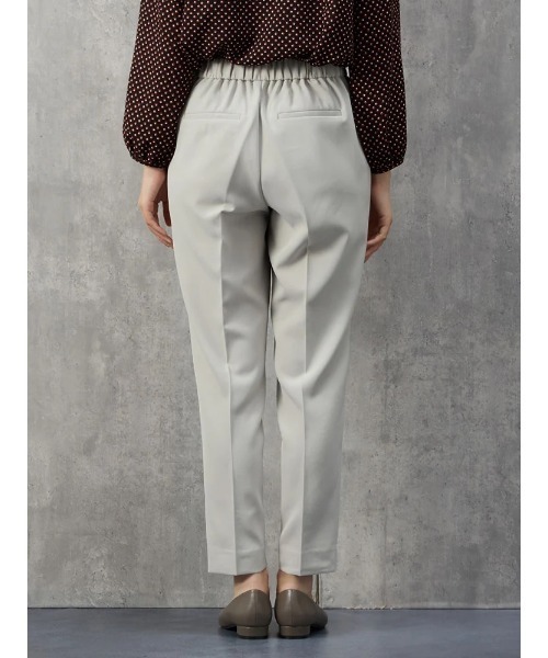 Perfect Suit FActory(パーフェクトスーツファクトリー)の「美単テーパードパンツ グリーン/ベージュ/ブラック/ネイビー(スラックス・レディース・ブラック/ライトグリーン/ネイビー/ベージュ・L/M/S/SS)」の17枚目の写真