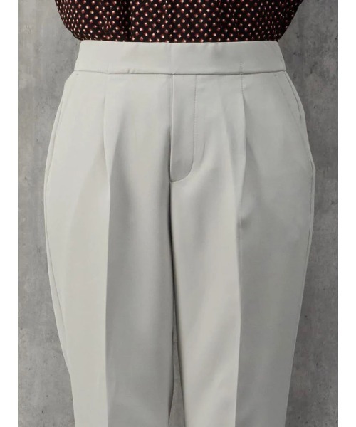 Perfect Suit FActory(パーフェクトスーツファクトリー)の「美単テーパードパンツ グリーン/ベージュ/ブラック/ネイビー(スラックス・レディース・ブラック/ライトグリーン/ネイビー/ベージュ・L/M/S/SS)」の19枚目の写真