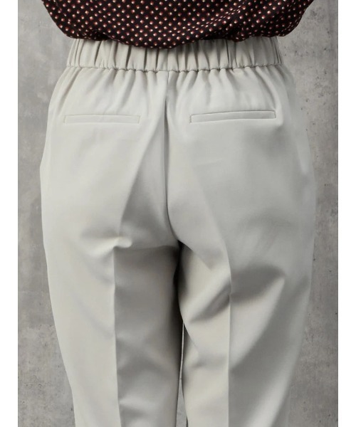 Perfect Suit FActory(パーフェクトスーツファクトリー)の「美単テーパードパンツ グリーン/ベージュ/ブラック/ネイビー(スラックス・レディース・ブラック/ライトグリーン/ネイビー/ベージュ・L/M/S/SS)」の21枚目の写真