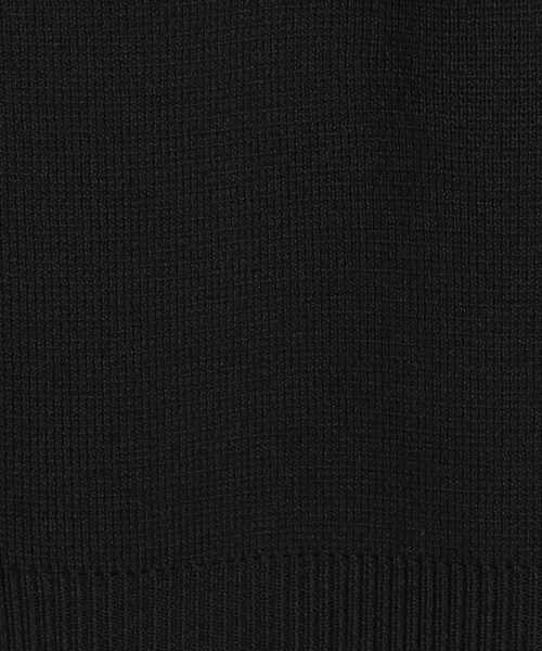 Cutie Blonde(キューティーブロンド)の「◆抜け感あふれるキーネック スポンディッシュカーディガン(カーディガン/ボレロ・レディース・ブラック/サックスブルー/アイボリー・00)」の7枚目の写真