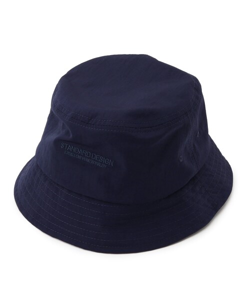 THE SHOP TK （ザ ショップ ティーケー ）の「◆【ユニセックスでオススメ】マットナイロンハット（ハット・メンズ・ブラック/ダークグリーン/ネイビー・00）」の4枚目の写真