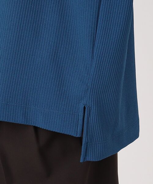 tk.TAKEO KIKUCHI（ティーケータケオキクチ）の「◆カラーワッフル長袖カットソー（Tシャツ/カットソー・メンズ・ホワイト/ブラック/ブルー/グリーン・88）」の16枚目の写真