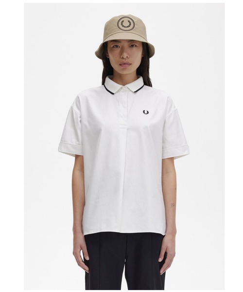フレッドペリー Rib Collar Shirt シャツ　ポロシャツ　ブラウス フレッドペリー Rib Collar Shirt シャツ ポロシャツ ブラウス