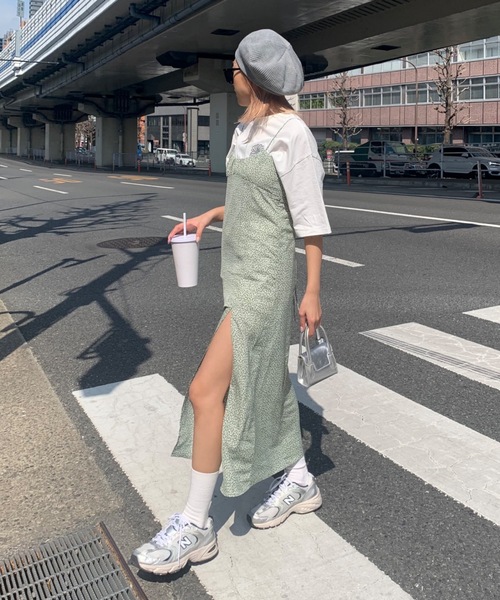 SHAGGIE(シャギー)の「デイジーフロント刺繍バックプリントオーバーTEEシャツ(Tシャツ/カットソー・レディース・ピンク/ホワイト/ネイビー・FREE)」の13枚目の写真