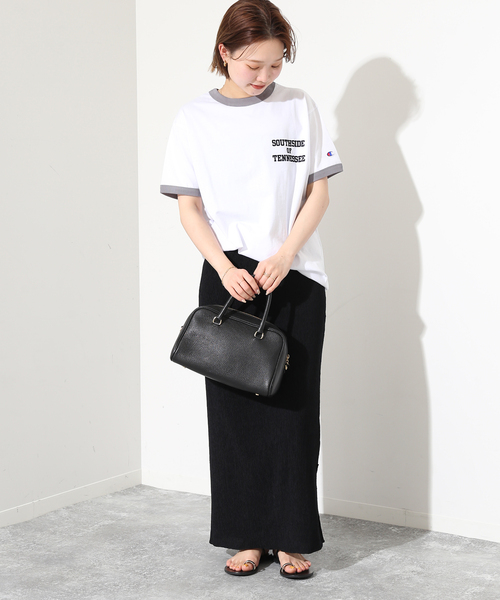 SLOBE IENA - 【Champion/チャンピオン】LONG SLEEVE レイヤード Tシャツ SLOBE IENA - 【Champion/チャンピオン】LONG SLEEVE レイヤード