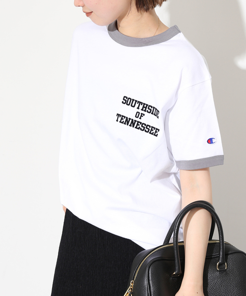 スローブイエナ Tシャツ Champion/チャンピオン SLOBE別注 /Mickey/ Tシャツ｜フォー