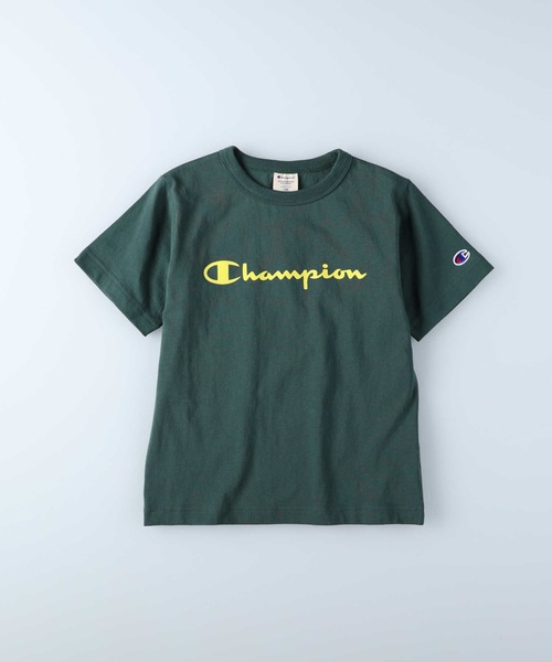 Champion（チャンピオン）の「【Champion】ロゴプリントＴシャツ（Tシャツ/カットソー・キッズ・ホワイト/ブラック/レッド/イエロー/ブルー/グリーン・120/130/105/140）」の21枚目の写真
