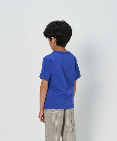 Champion（チャンピオン）の「【Champion】ロゴプリントＴシャツ（Tシャツ/カットソー・キッズ・ホワイト/ブラック/レッド/イエロー/ブルー/グリーン・120/130/105/140）」の14枚目の写真