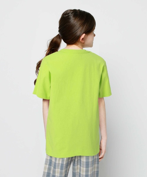 Champion（チャンピオン）の「【Champion】ロゴプリントＴシャツ（Tシャツ/カットソー・キッズ・ホワイト/ブラック/レッド/イエロー/ブルー/グリーン・120/130/105/140）」の18枚目の写真