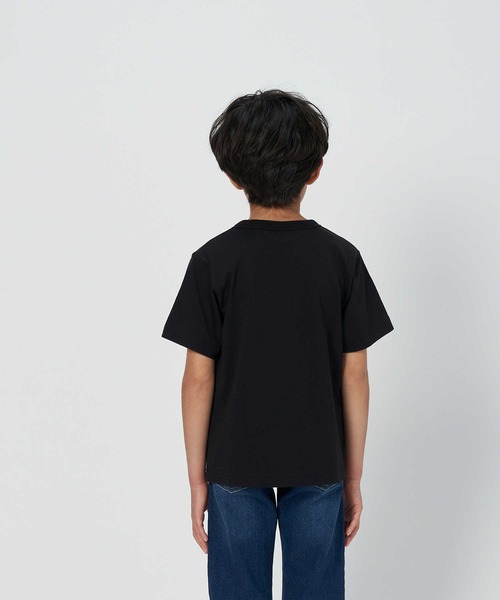 Champion（チャンピオン）の「【Champion】ロゴプリントＴシャツ（Tシャツ/カットソー・キッズ・ホワイト/ブラック/レッド/イエロー/ブルー/グリーン・120/130/105/140）」の9枚目の写真