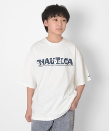 GLAZOS | 【NAUTICA】フロントロゴビッグ半袖Tシャツ(Tシャツ/カットソー)