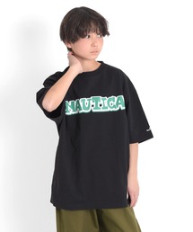 GLAZOS | 【NAUTICA】フロントロゴビッグ半袖Tシャツ(Tシャツ/カットソー)