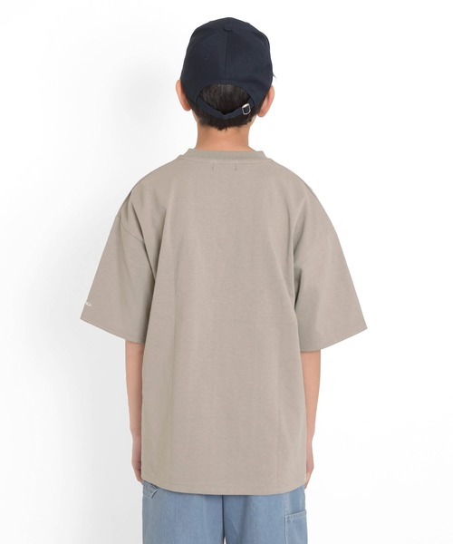 GLAZOS(グラソス)の「【NAUTICA】フロントロゴビッグ半袖Tシャツ(Tシャツ/カットソー・キッズ・ブラック/ホワイト/チャコールグレー・XL/M/L)」の8枚目の写真