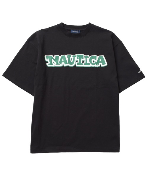 GLAZOS(グラソス)の「【NAUTICA】フロントロゴビッグ半袖Tシャツ(Tシャツ/カットソー・キッズ・ブラック/ホワイト/チャコールグレー・XL/M/L)」の13枚目の写真