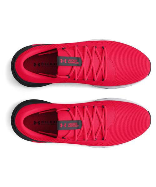 UNDER ARMOUR（アンダーアーマー）の「UAチャージド バンテージ2 ワイド（ランニング/メンズ）（スニーカー・メンズ・レッド・25.5cm/27.0cm/27.5cm/28.5cm/26.5cm/28.0cm/29.0cm/30.0cm/25.0cm/26.0cm）」の3枚目の写真