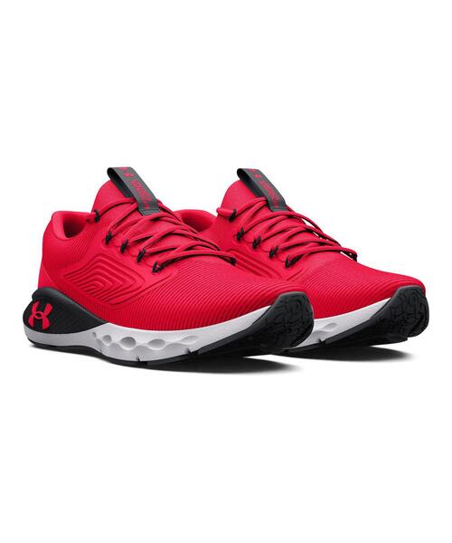 UNDER ARMOUR（アンダーアーマー）の「UAチャージド バンテージ2 ワイド（ランニング/メンズ）（スニーカー・メンズ・レッド・25.5cm/27.0cm/27.5cm/28.5cm/26.5cm/28.0cm/29.0cm/30.0cm/25.0cm/26.0cm）」の4枚目の写真