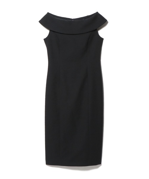 ESTONATION エストネーション ジャカードロールカラーIラインワンピース ESTNATION（エストネーション）の「ESTNATION / ジャカード