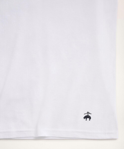 スーピマコットン GFロゴ 3パック クルーネックTシャツ