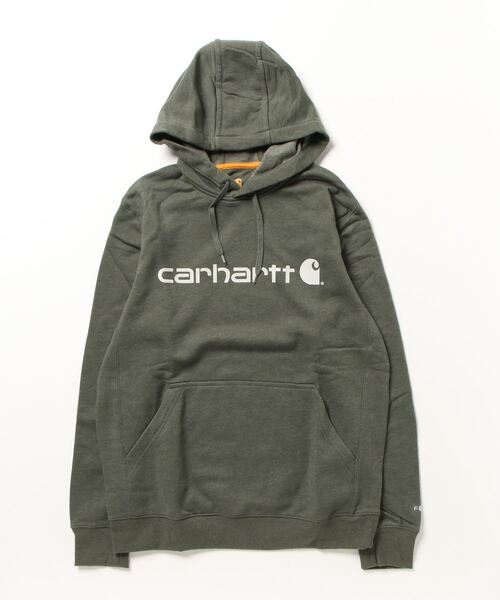 Carhartt(カーハート)の「【T18】【Carhartt/カーハート】FORCE DELMONT HOODED SWEAT(パーカー・レディース・ブルー/ネイビー/オリーブドラブ/キャメル/ブラック/グリーン/グレー・LARGE/MEDIUM/SMALL)」の7枚目の写真
