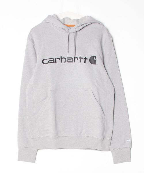Carhartt(カーハート)の「【T18】【Carhartt/カーハート】FORCE DELMONT HOODED SWEAT(パーカー・レディース・ブルー/ネイビー/オリーブドラブ/キャメル/ブラック/グリーン/グレー・LARGE/MEDIUM/SMALL)」の3枚目の写真