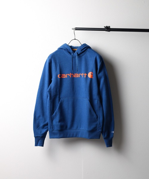 Carhartt(カーハート)の「【T18】【Carhartt/カーハート】FORCE DELMONT HOODED SWEAT(パーカー・レディース・ブルー/ネイビー/オリーブドラブ/キャメル/ブラック/グリーン/グレー・LARGE/MEDIUM/SMALL)」の9枚目の写真