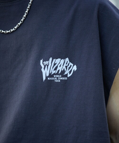 PUBLUX（パブリュクス）の「【PUBLUX/パブリュクス】バンドグラフィックノースリーブシャツ/バンドTシャツ/ワンポイント/ユニセックス【限定展開】（Tシャツ/カットソー・メンズ・ホワイト/ブラック/ブルーグリーン・SMALL/MEDIUM/LARGE）」の9枚目の写真