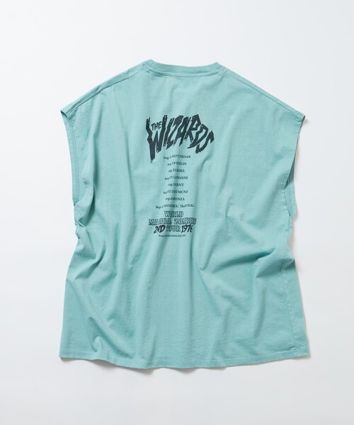 PUBLUX（パブリュクス）の「【PUBLUX/パブリュクス】バンドグラフィックノースリーブシャツ/バンドTシャツ/ワンポイント/ユニセックス【限定展開】（Tシャツ/カットソー・メンズ・ホワイト/ブラック/ブルーグリーン・SMALL/MEDIUM/LARGE）」の21枚目の写真