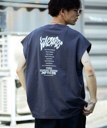 PUBLUX | 【PUBLUX/パブリュクス】バンドグラフィックノースリーブシャツ/バンドTシャツ/ワンポイント/ユニセックス【限定展開】(Tシャツ/カットソー)