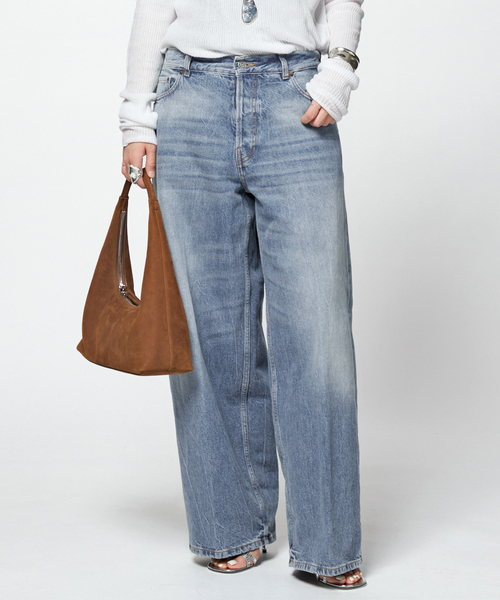 AP STUDIO HAIKURE/ハイクルBETHANY デニム HAIKURE/ハイクル】BETHANY (wide leg)（デニムパンツ）｜AP