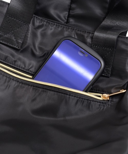 Arnold Palmer（アーノルドパーマー）の「10ポケット ショルダーバッグ（ショルダーバッグ・レディース・チャコールグレー/ブラック/ベージュ・F）」の12枚目の写真