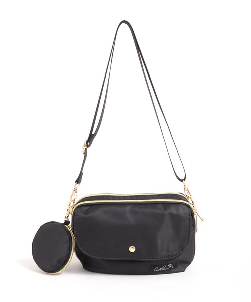 Arnold Palmer（アーノルドパーマー）の「10ポケット ショルダーバッグ（ショルダーバッグ・レディース・チャコールグレー/ブラック/ベージュ・F）」の16枚目の写真