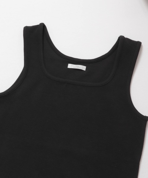 ITEMS URBANRESEARCH(アイテムズ アーバンリサーチ)の「リップルスクエアネックタンクトップ(タンクトップ・レディース・グレー系その他/ブラック/グリーン/ホワイト/オレンジ・FREE)」の18枚目の写真