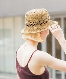 SMELLY | 『堀田真由さん着用』スカシアミペーパーバケットハット(ハット)