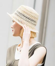 SMELLY | 『堀田真由さん着用』スカシアミペーパーバケットハット(ハット)