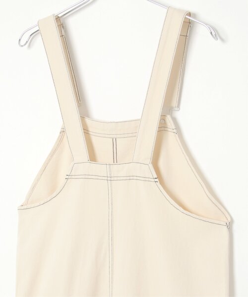 VENCEEXCHANGE（ヴァンスエクスチェンジ）の「ライトオンスデニムサロペット（サロペット/オーバーオール・レディース・ブルー/ブラック/ホワイト・FREE）」の9枚目の写真