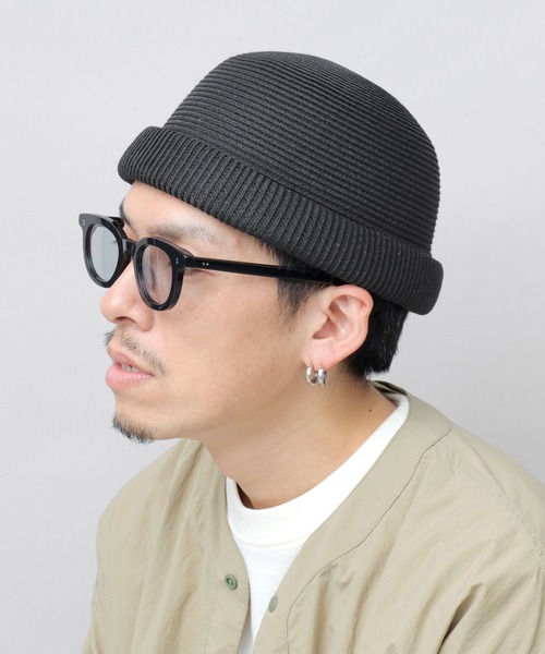 Basiquenti(ベーシックエンティ)の「抗菌防臭 ウォッシャブル ブレード ロールキャップ(ハット・メンズ・ブラック/ブラウン/ベージュ・FREE)」の7枚目の写真