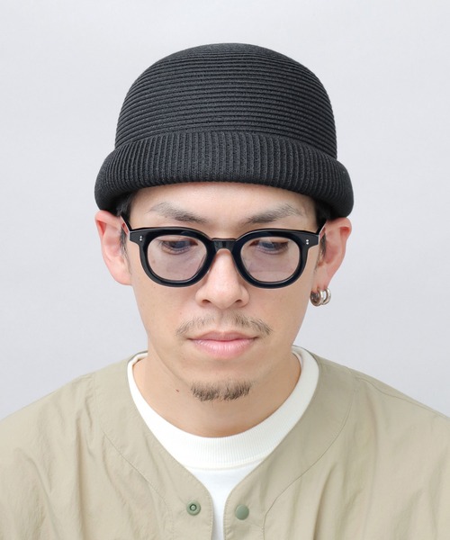 Basiquenti(ベーシックエンティ)の「抗菌防臭 ウォッシャブル ブレード ロールキャップ(ハット・メンズ・ブラック/ブラウン/ベージュ・FREE)」の16枚目の写真