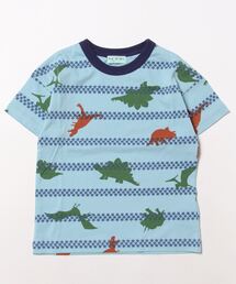 スターボーダーダイナソープリントTシャツ