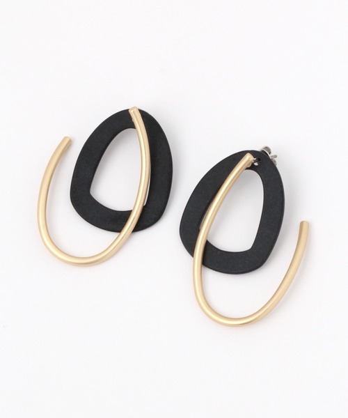 LAKOLE(ラコレ)の「2WAYメタルミックスピアス / 964409(ピアス(両耳用)・レディース・その他1/その他2・FREE)」の2枚目の写真