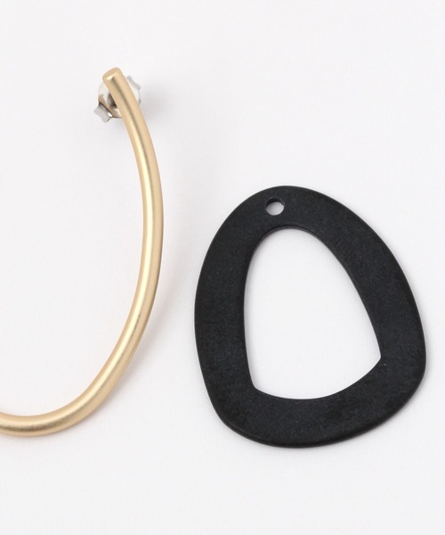 LAKOLE(ラコレ)の「2WAYメタルミックスピアス / 964409(ピアス(両耳用)・レディース・その他1/その他2・FREE)」の4枚目の写真