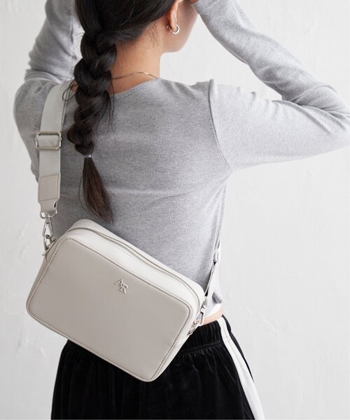 VENCEEXCHANGE（ヴァンスエクスチェンジ）の「アルフショルダーバッグ（ショルダーバッグ・レディース・グリーン/ブラック/オレンジ/グレー・FREE）」の3枚目の写真