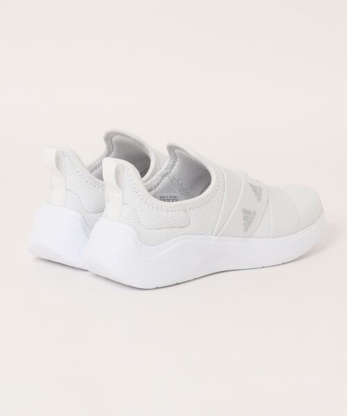 adidas（アディダス）の「《adidas》PUREMOTION ADAPT SPW W（スリッポン・レディース・ホワイト/ブラック×ホワイト/ブラック×ブラック・23.0cm/23.5cm/24.0cm/24.5cm/25.0cm/22.5cm）」の4枚目の写真