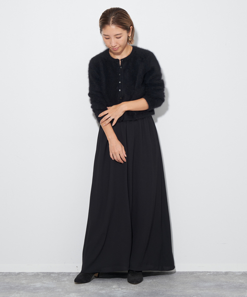 plage（プラージュ）の「Cashmere Mix Fur カーディガン