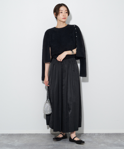 plage（プラージュ）の「Cashmere Mix Fur カーディガン（カーディガン