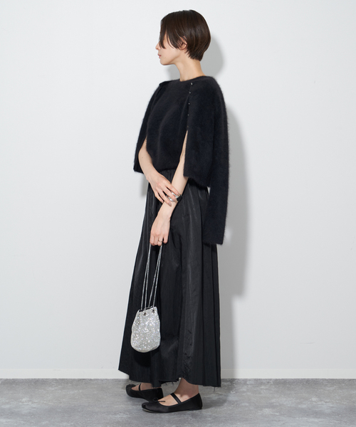 plage（プラージュ）の「Cashmere Mix Fur カーディガン